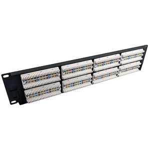 Cat5e 48 Port Loaded UTP Patch Panel S45-2548 (Pack of 2)