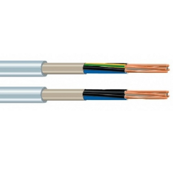 12 x 1.5 mm² Solid Bare Copper Unshielded PVC 300/500V NYM-J/-O Eca Installation Cable