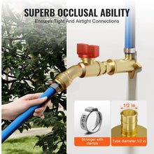 1/2" Brass Clamp-style External Thread for Air 1/2 NPT Pipe Fittings (25PCS)