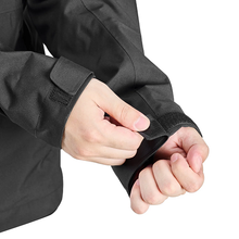 7.4V Battery Men’s Heated Jacket with Soft Shell Electric Heating Coat, 5 Heating Zones, 3 Heat Settings, Machine Washable, Size XXXL, Black