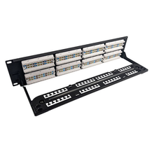 Cat6 48 Port Loaded UTP Patch Panel S45-2648 (Pack of 2)