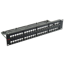 Unshielded 48 Port Unloaded Patch Panel Keystone S45-2048U (Pack of 4)