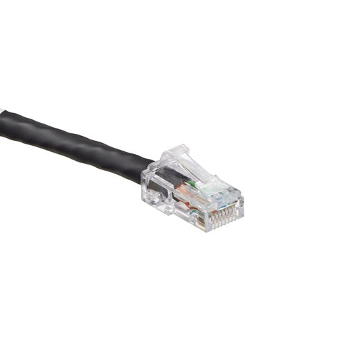 Cat 6 UTP Patch Cord 20 ft Black 6D460-20E