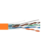 1000' 23 AWG 4 Pairs UTP Solid CMR 10GS CAT6A Cable