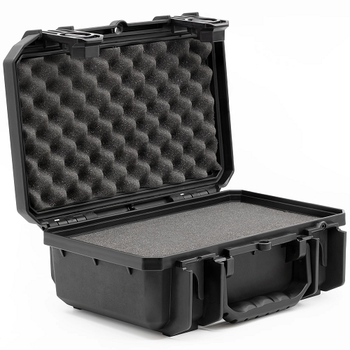 Protective 230 Hard Case Plastic Keyed Locks With Adjustable Divider Tray SE230DPLBK