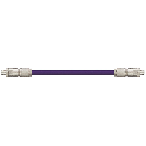 Igus CAT9431012 26 AWG 4P M12 X-Coded A/B Connector Phoenix Contact PUR Harnessed CAT6 Cable