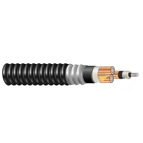 350 MCM 3C HVTECK Aluminum 260 mil NLEPR TS AIA 25kV 100% IL PVC Jacket CSA
