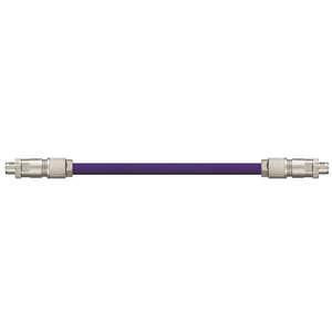 Igus CAT9321013 26 AWG 4P M12 X-Coded A/B Connector Phoenix Contact PVC Harnessed CAT5e Cable