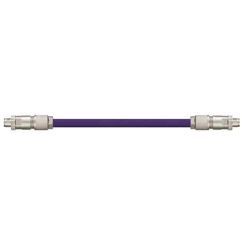 Igus CAT9321013 26 AWG 4P M12 X-Coded A/B Connector Phoenix Contact PVC Harnessed CAT5e Cable