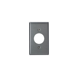 1-Gang Wallplate Standard Size Non-Magnetic Stainless Steel 84004-40