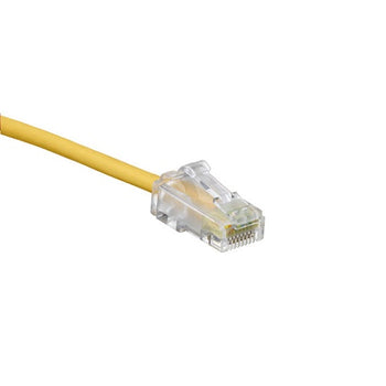 Cat 6 Small Diameter High-Flex Patch Cord 15 ft Yellow 6H460-15Y