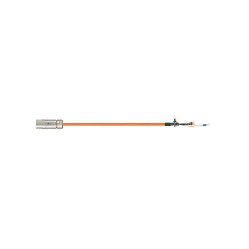 Igus MAT9561569 8 AWG 4C Round Plug Socket A / Open End B Connector iguPUR Siemens 6FX_002-5CQ61 Power Cable