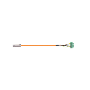 Igus MAT9750607 16/4C 16/1P Round Plug Socket A Connector PVC Danaher Motion 107480 MK SR3-G 400V Servo Cable