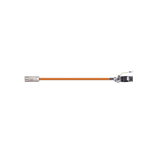 Igus MAT9861501 16 AWG 4C Round Plug Socket A / Booksize Plug B Connector PUR Siemens 6FX_002-5CS01 Power Cable