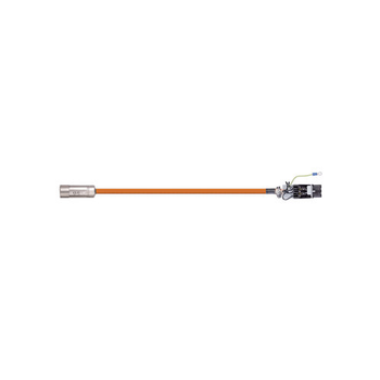 Igus MAT9861531 8 AWG 4C Round Plug Socket A / Booksize Plug B Connector PUR Siemens 6FX_002-5CS13 Power Cable