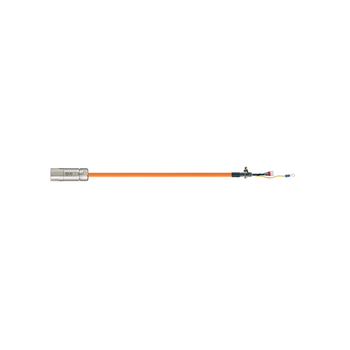 Igus MAT9561561 14 AWG 4C Round Plug Socket A / Open End B Connector iguPUR Siemens 6FX_002-5CQ11 Power Cable