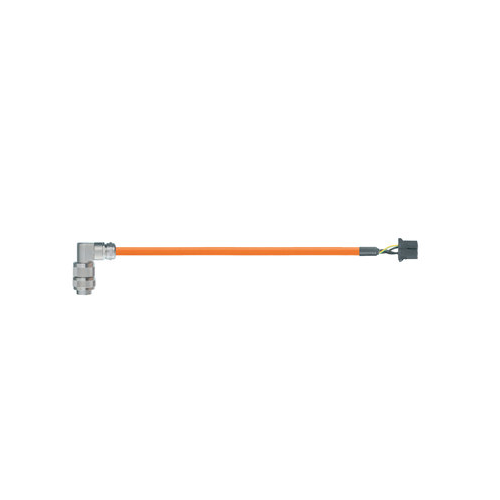 Igus MAT9850920 14 AWG 4C 90 Degree Coupling Pin A Connector PUR Fanuc LX660-8077-T451 Power Cable