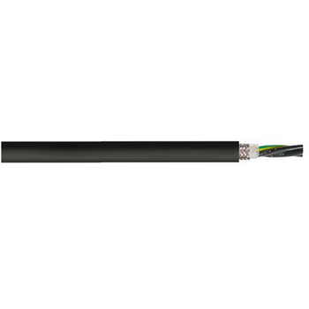 18 AWG 4C Helukabel 62607 TOPSERVE 600 VFD XLPE Motor Power Supply Cable Black