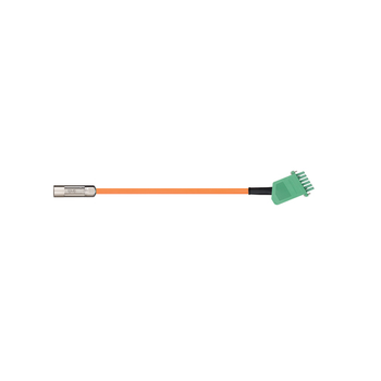 Igus MAT9440009 16/4C 16/1P Round Plug Socket A Connector PUR Danaher Motion 107479 MK SR3-G 400V Servo Cable