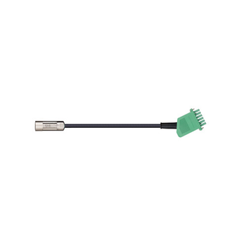 Igus MAT9960627 14 AWG 4C Round Plug Socket A / SUB-D Pin B Connector TPE Danaher Motion 88960 Motor Cable