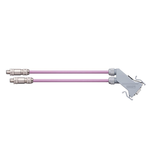 Igus BUS9041262 24 AWG 1P In/Out M12 5 Poles Pin A / SUB-D 45° B Connector Phoenix Contact TPE Harnessed Profibus Cable