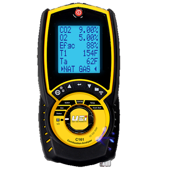 Residential Combustion Analyzer Kit, featuring a Smoke Pump Test, Printer, and NIST Calibration C161OILKIT