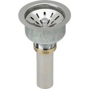 Chrome Basket Strainer and Tail Piece For Kitchen Elkay LK99