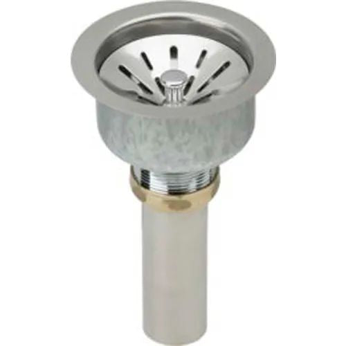 Chrome Basket Strainer and Tail Piece For Kitchen Elkay LK99