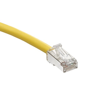 Cat 6A Patch Cord 10 ft Yellow 6AS10-10Y