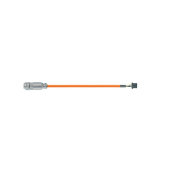 Igus MAT9210072 8 AWG 4C 90 Degree Coupling Pin A Connector PUR Fanuc LX660-8077-T272 Power Cable