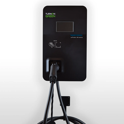 Electric Vehicle (EV) Smart Charger 48 Amp 11kW L2 Hardwired Indoor/Outdoor installation