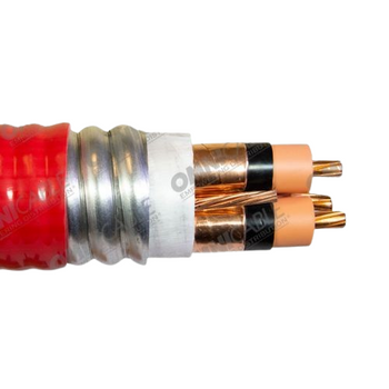 Type MV-105 Interlocked Armored Power Cable 15kV PVC Jacket