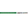 4x2x0.14 mm² Profinet 678 UL Solid Tinned Copper PETP Foil Al TC Braid PVC Network Cable