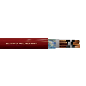 RE4H1(O)RFR Stranded Bare Copper Tape Armour Steel PVC Medium Voltage Cable