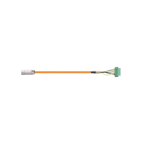 Igus MAT9750610 16/4C 16/1P Round Plug Socket A Connector PVC Danaher Motion 107495 MK SR3-G 230V Servo Cable