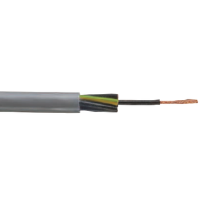 0.75mm 12C Bare Copper Unshielded PVC Grey 300/500V Flexible Controlflex YY Cable