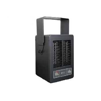 480V 1-3PH KBP Garage Unit Heater w/24V Control Onyx Gray