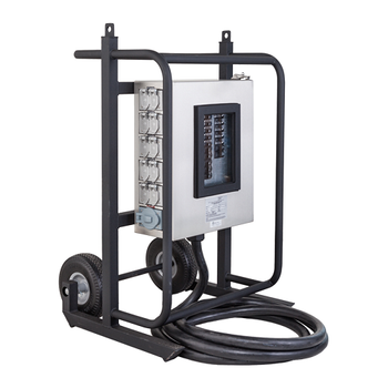 Duplex Gfci U-Ground 100A Power Distribution circuit 2-wheel 6210DC
