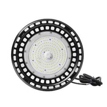 120-277V 3Watt Selectable 5000K CCT LED UFO High Bay Light Black Housing