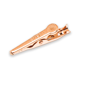 Short Crimp Tail Solid Alligator Copper Clip BU-70C (Pack of 154)