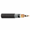 1 AWG 3C HVTECK Copper 220 mil TRXLPE TS AIA 15kV 133% IL Black PVC Jacket CSA