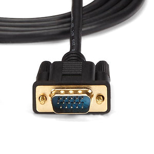 6 ft HDMI to VGA Active Converter Cable - HDMI to VGA Adapter - 1920x1200 or 1080p