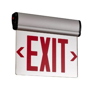 Edge Lit Red Exit Sign Light (Pack of 10)