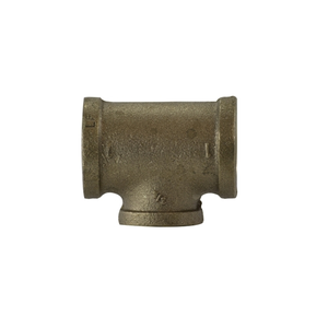 1-1/4" X 1/2" X 1-1/4" Brass Reducing Tee Lead Free Reducing 44314LF