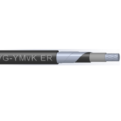 1x630rs mm² Aluminum Conductor Armour PVC 0.6/1KV AC 1.5KV DC VG-YMvK ER Solar Installation Cable