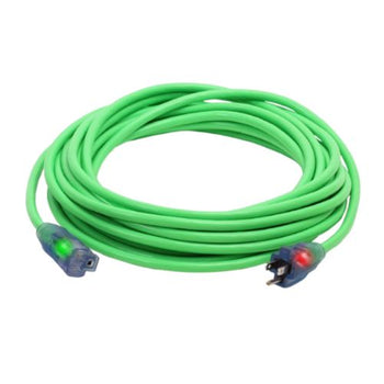 100FT 10/3 SJTW Cold Weather Extension Cord With CGM Green
