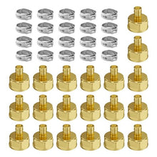 1/2" Brass Clamp-style Internal Thread for Air 1/2 NPT Pipe Fittings (20PCS)