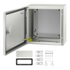 NEMA Steel Enclosure 12 x 12 x 6'' Junction Box with Mounting Plate