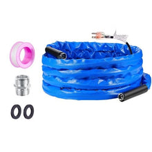 100FT Heated RV Water Hose-Antifreeze Protection to -45°F, Drinking Water Safe