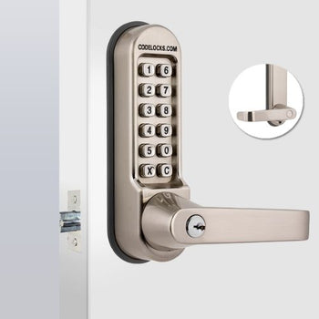 Stainless Steel Heavy Duty Non Code Free Tubular Latch With Key Override and Back to Back Tubular Latch with Key Override